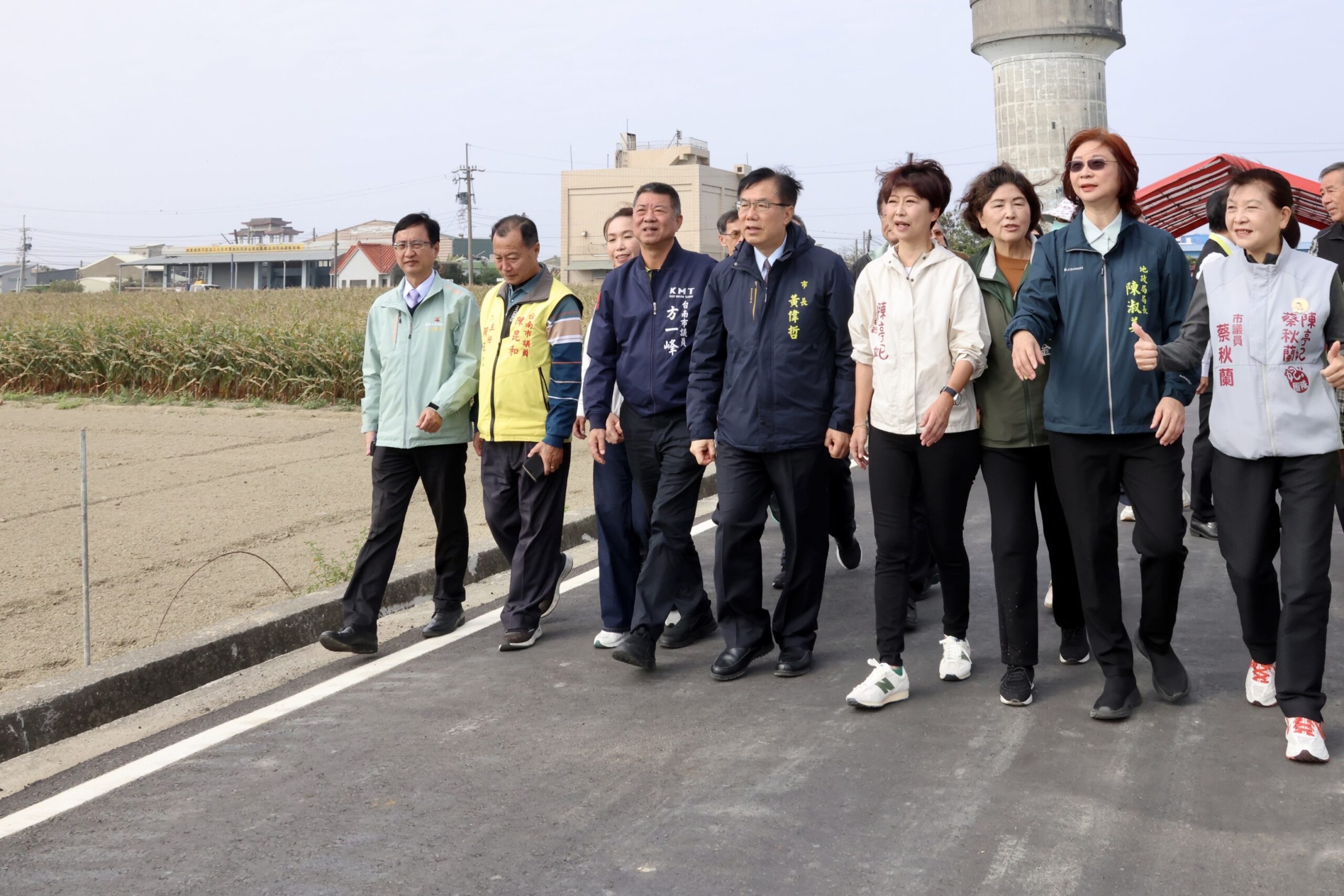 台南農水路7年投入經費達67.27億元改善　黃偉哲邀中央視察盼持續重視基層建設需求